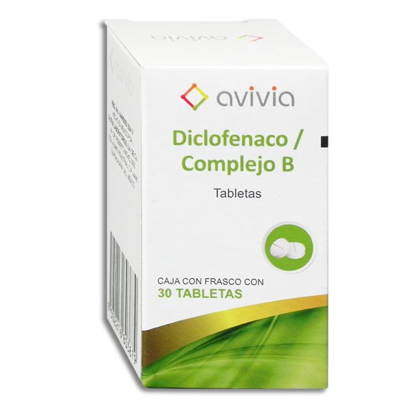 COMP.B DICLOF.AVIVIA 30TAB.