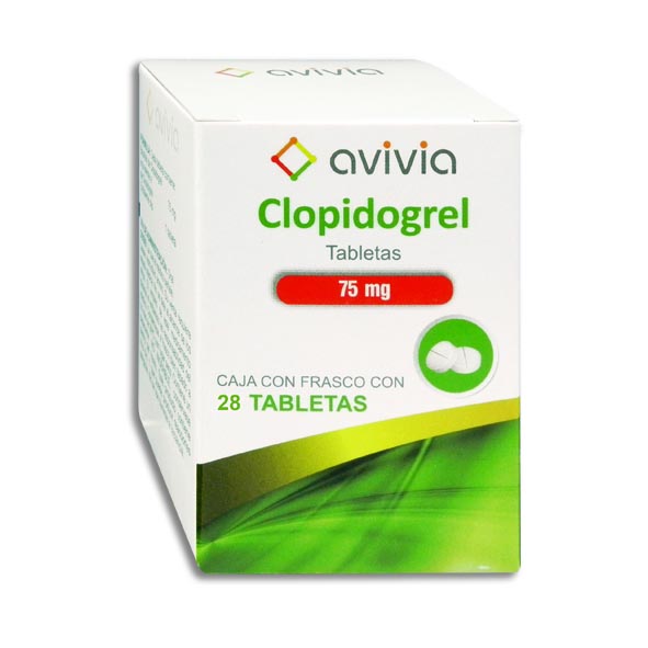CLOPIDOGREL AVIVIA 75MG.28TAB.
