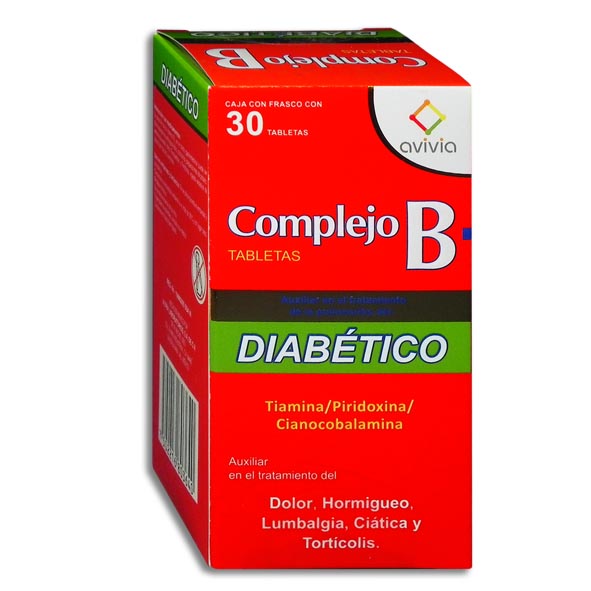 COMPLEJO B AVIVIA DIAB.30TAB.