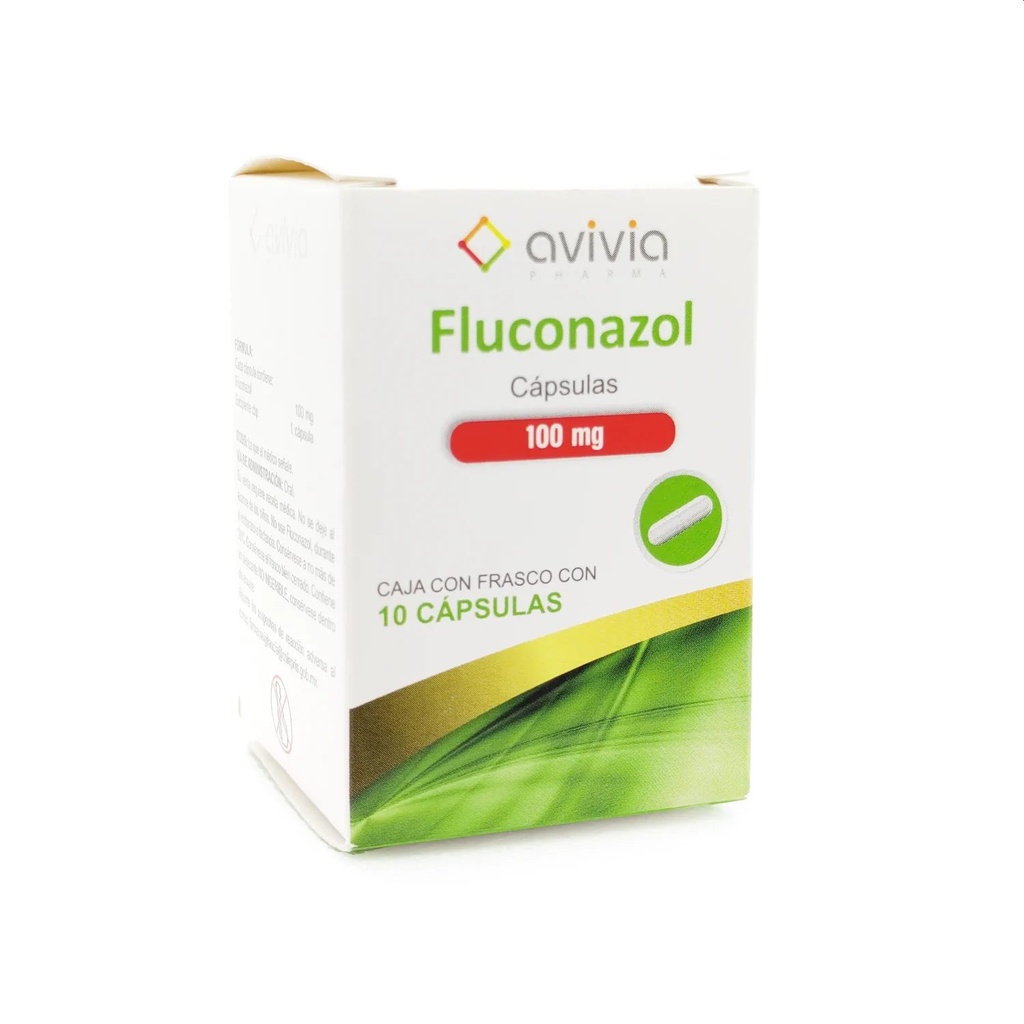 FLUCONAZOL AVIVIA 100MG.10CAP.