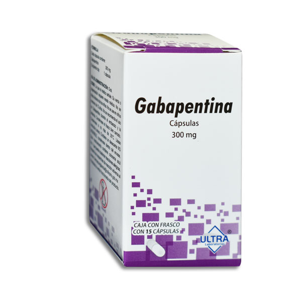 GABAPENTINA ULTRA 300MG.15CAP.