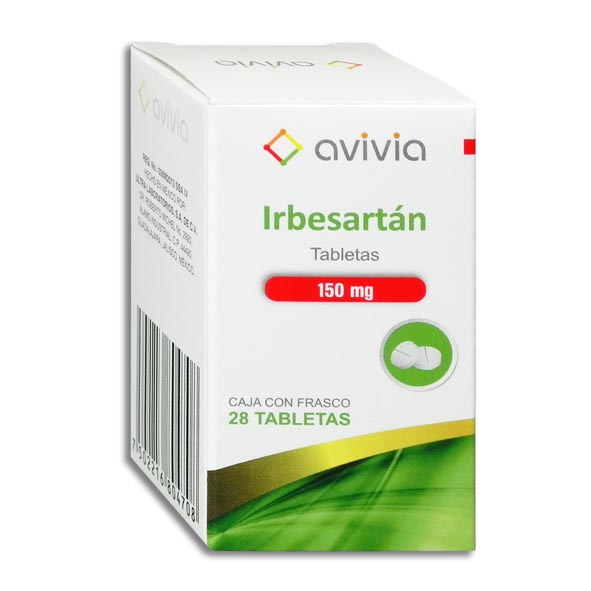 IRBESARTAN AVIVIA 150MG.28TAB.