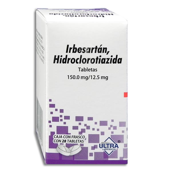IRBES.HID.ULTRA 150/12.5MG.28TAB.
