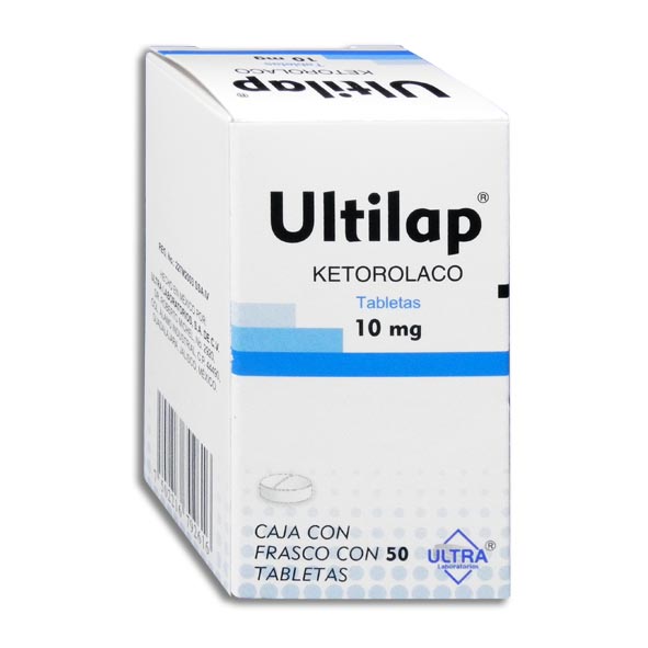 KETOROLACO ULTILAP 10MG.C/50TAB.