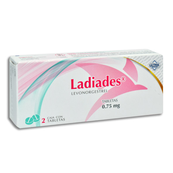 LEVONORGESTREL ULTRA/LADIADES 0.75MG.C/2TAB.