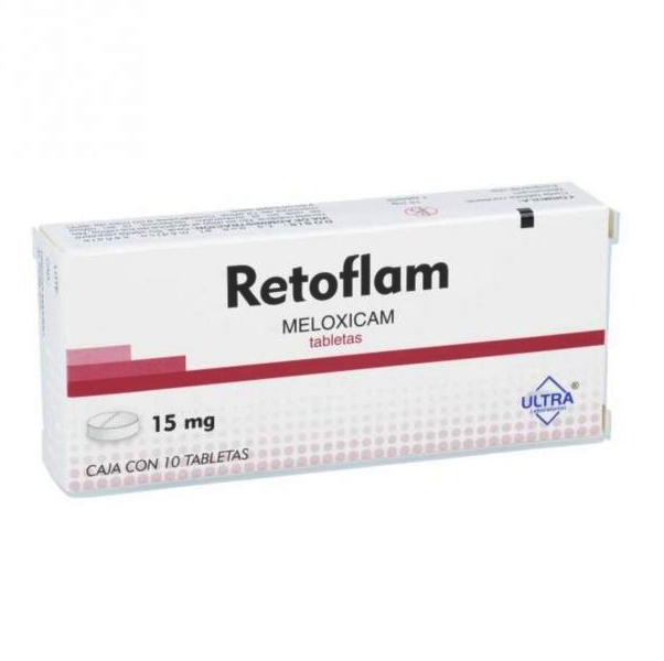 MELOXICAM RETOFLAM 15MG.C/10TAB.
