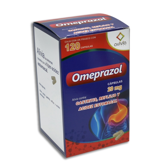OMEPRAZOL AVIVIA 20MG.120CAP.