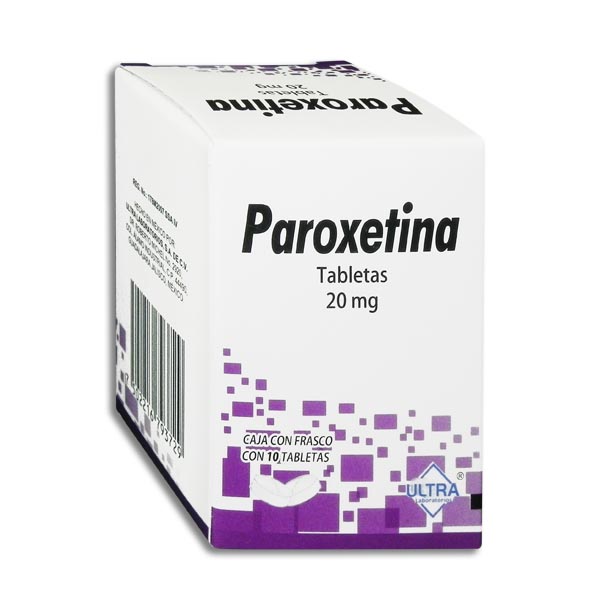 PAROXETINA ULTRA 20MG.10TAB.