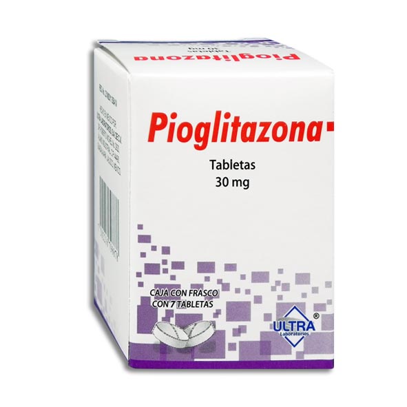 PIOGLITAZONA ULTRA 30MG.C/7TAB.