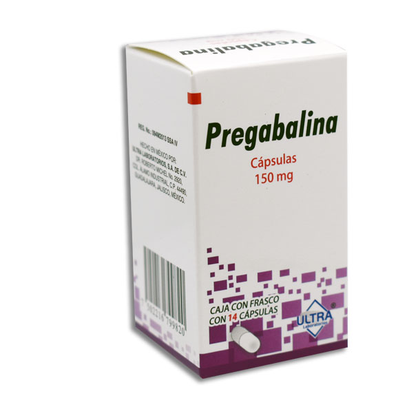 PREGABALINA ULTRA 150MG.C/14CAP.