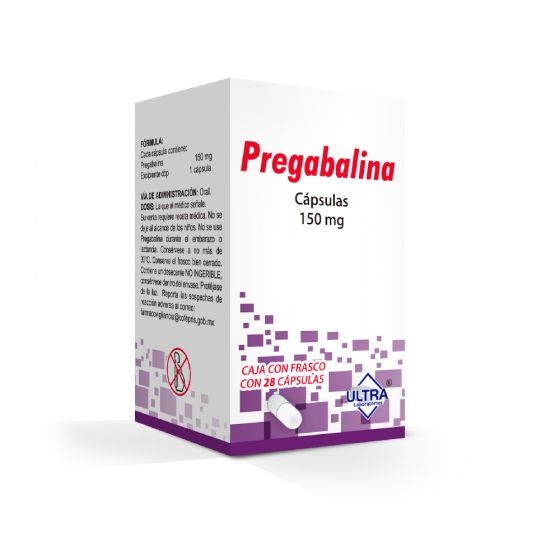 PREGABALINA ULTRA 150MG.28TAB.
