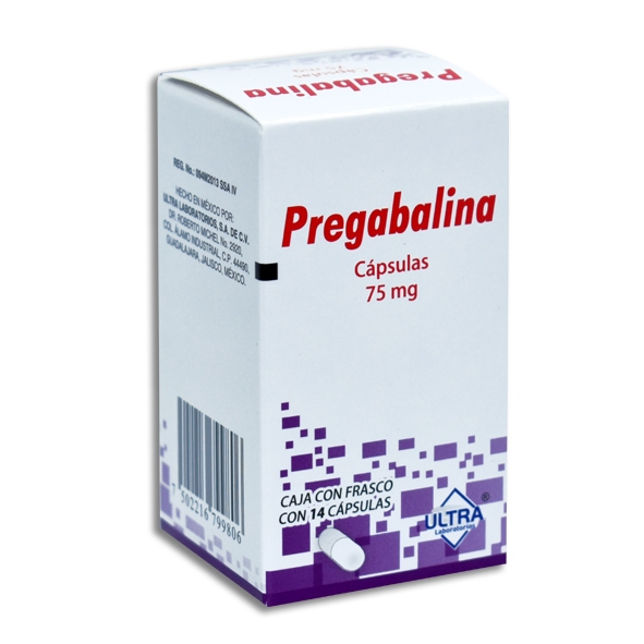 PREGABALINA ULTRA 75MG.14TAB.
