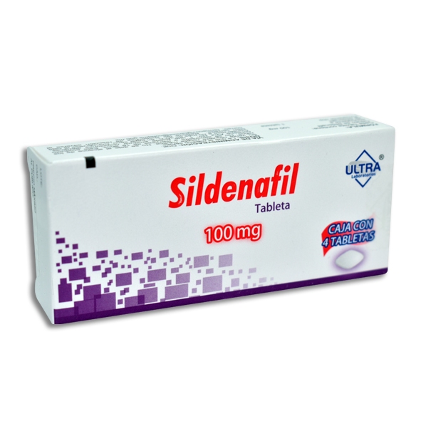 SILDENAFIL ULTRA 100MG.C/4TAB.