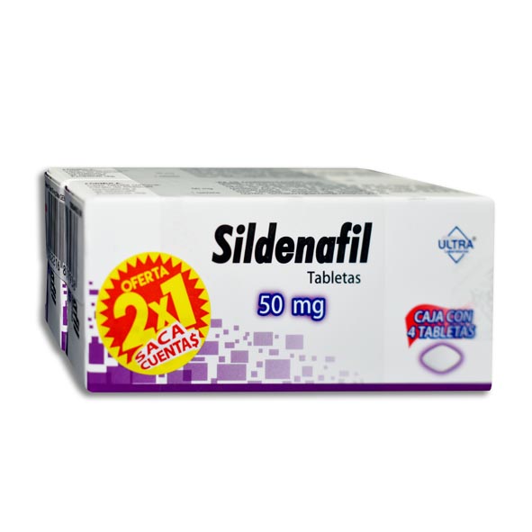 SILDENAFIL ULTRA 50MG.4TAB.2X1