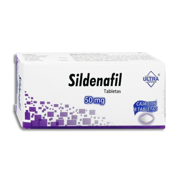 SILDENAFIL ULTRA 50MG.C/8TAB.