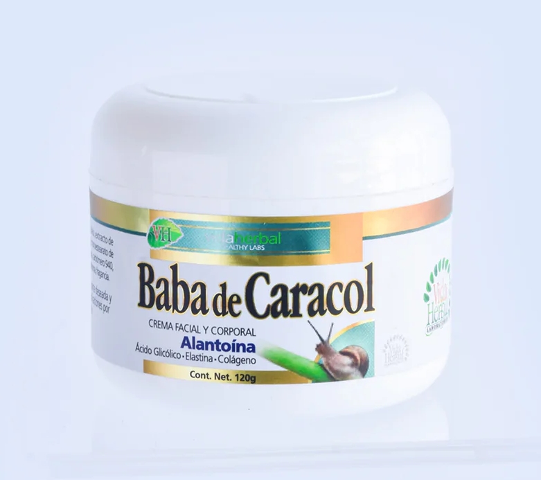 CREMA BABA DE CARACOL VIDA HERBAL  C/60GR.
