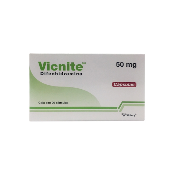 VICNITE 50MG.20CAP.