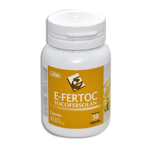 E-FERTOC 400MG.30CAP.