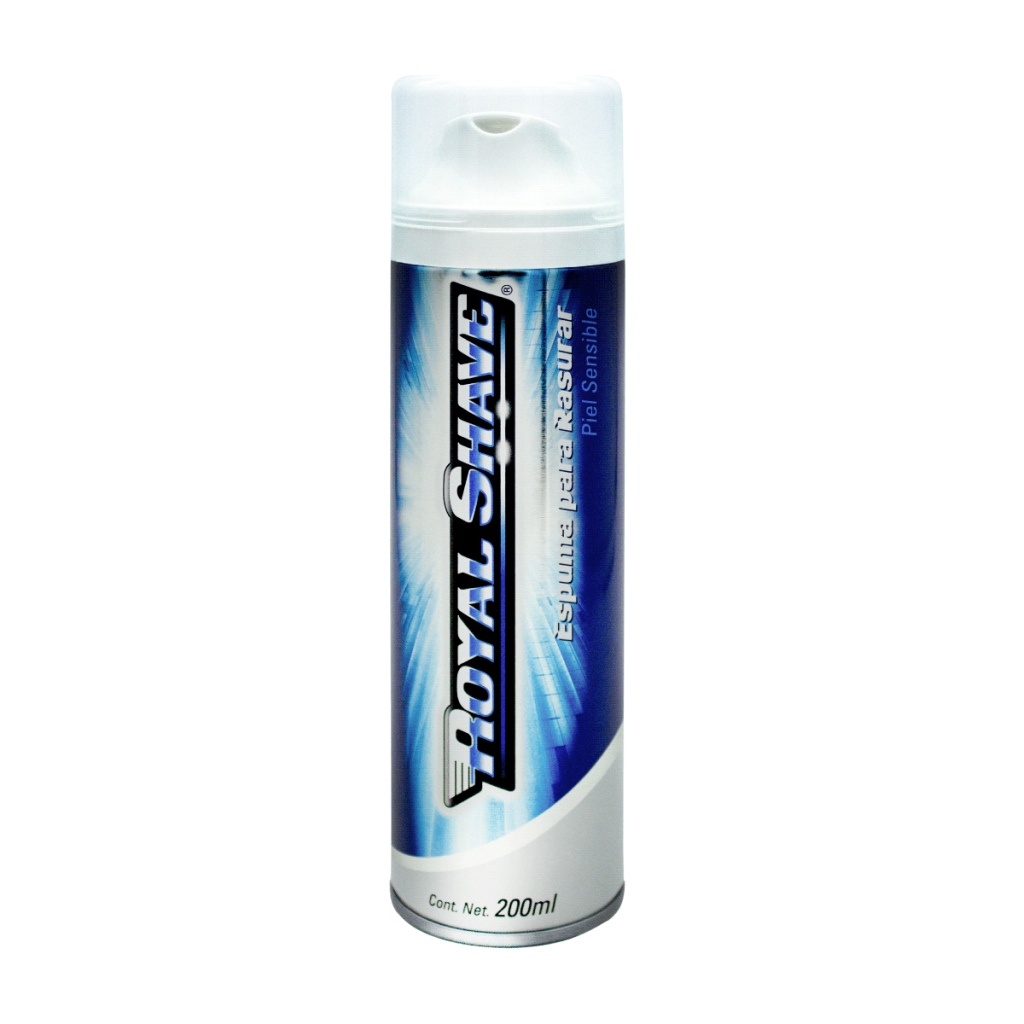 ESPUMA ROYAL SHAVE PIEL SENSIBLE 200ML.