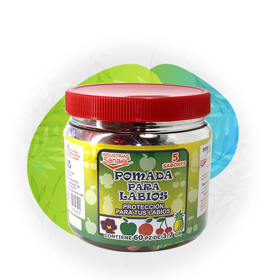 POMADA SANAX LABIAL 60PZA.