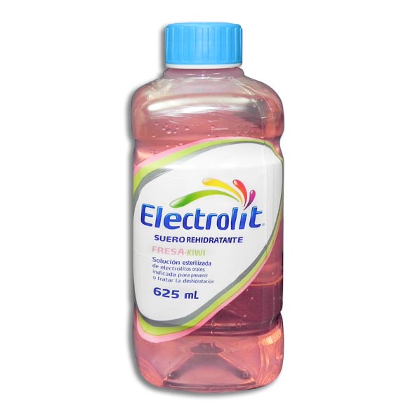 SUERO ELECTROLIT FRESA/KIWI 625ML.