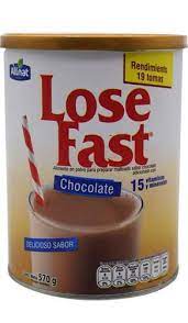 LOSE FAST CHOCOLATE 570GR.
