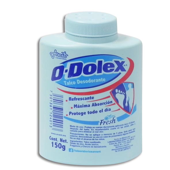 TALCO ODOLEX FRESH.150GR.