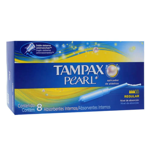 TAMPAX REGULAR 8PZA.
