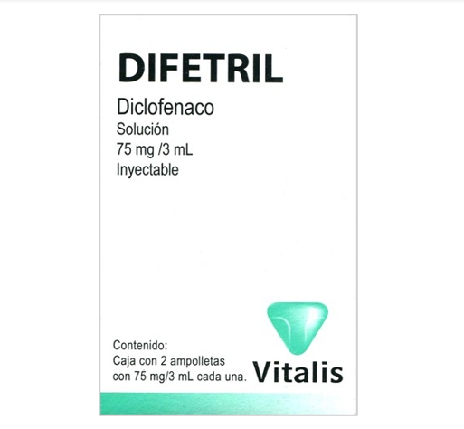 DICLOFENACO VITALIS 75MG.2AMP.