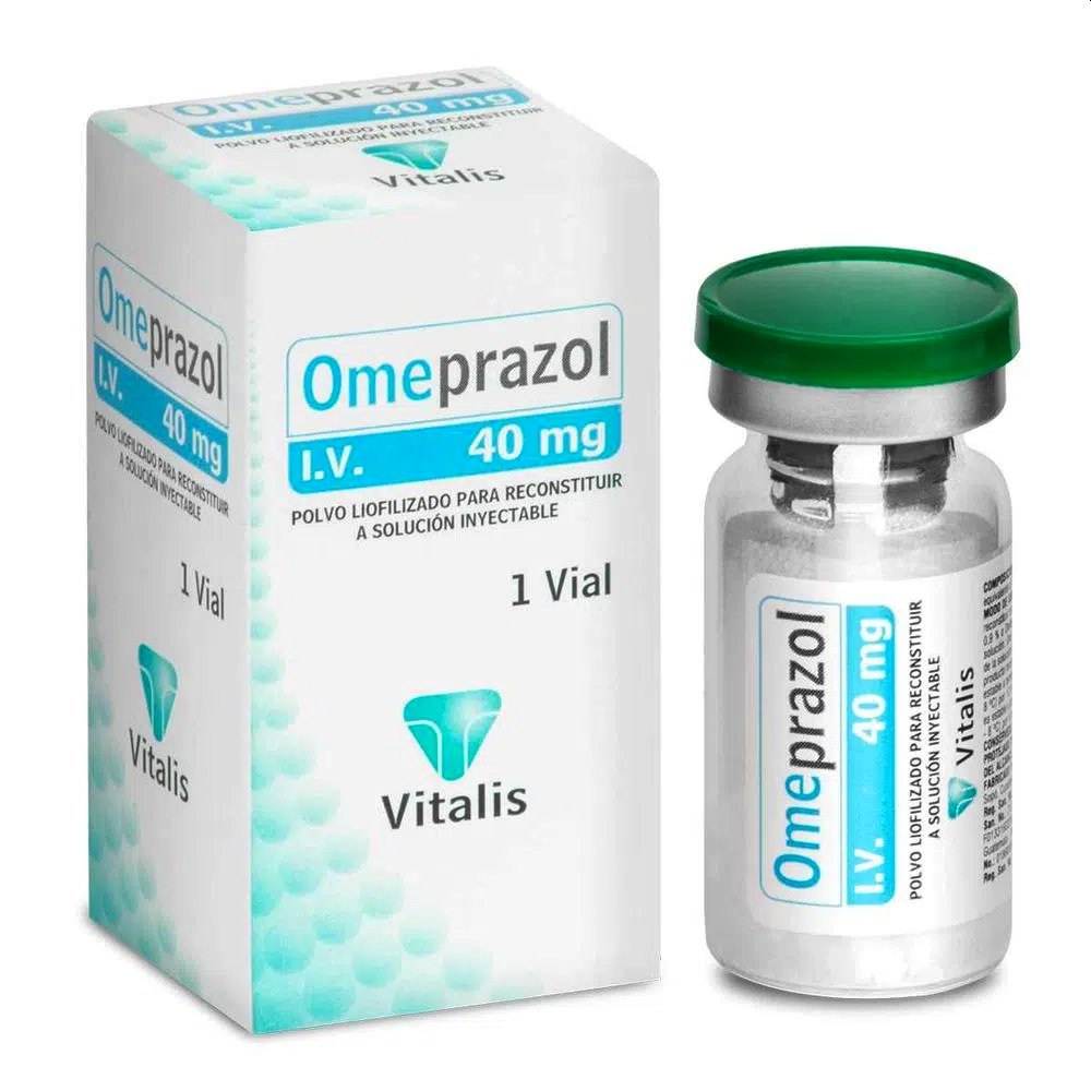 OMEPRAZOL VITALIS 40MG.INY.1AMP.