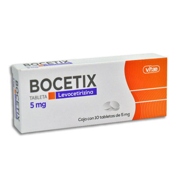 LEVOCETIRIZINA BOCETIX 5MG.10TAB.