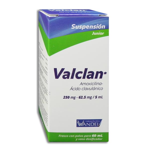 VALCLAN 250/62MG.C/60ML.