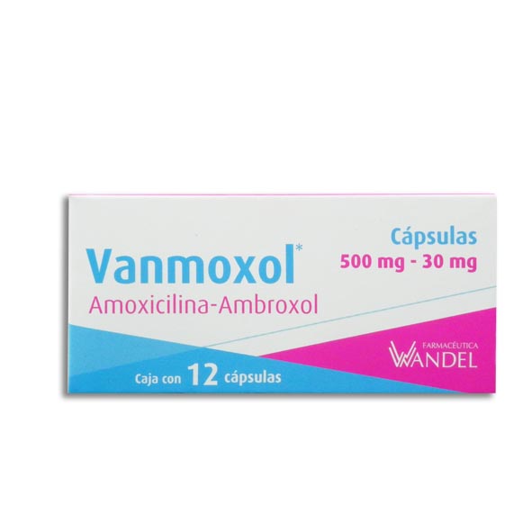 VANMOXOL 500/30MG.C/12CAP.
