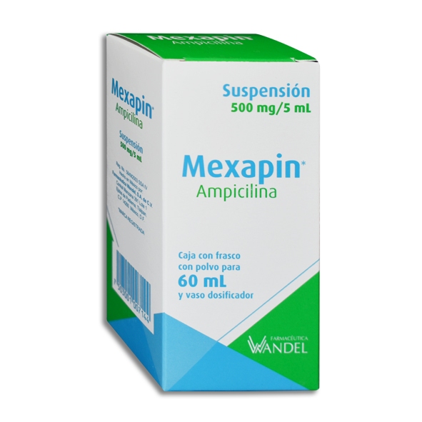 AMPICILINA MEXAPIN 500MG.C/60ML.
