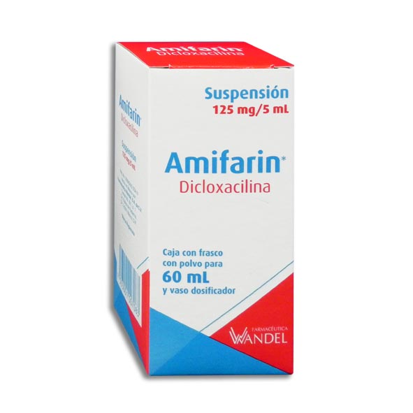DICLOXACILINA AMIFARIN 125MG.C/60ML.