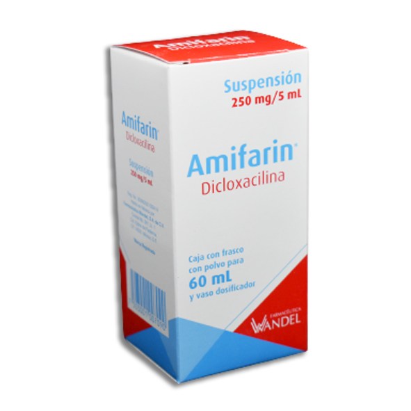 DICLOXACILINA AMIFARIN 250MG.C/60ML.