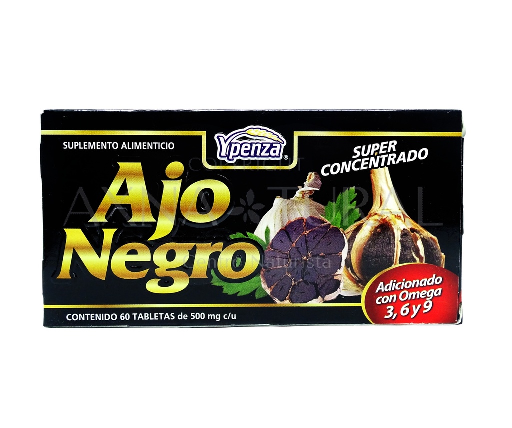 AJO NEGRO YPENZA 60CAP.