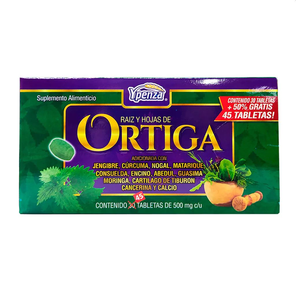 RAIZ Y HOJA DE ORT.45TAB.