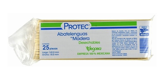 ABATELENGUAS PROTEC 25PZA.