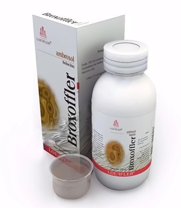AMBROXOL BROXOFLER LOEFFLER 120ML.