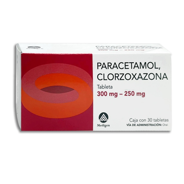 PARAC.CLORZ.MAVER 300/250MG.30TAB.