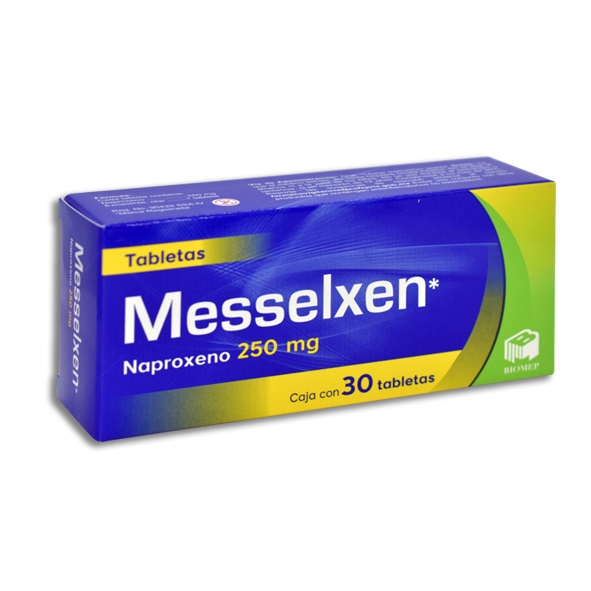 NAPROXENO MESSELXEN 250MG.30TAB.