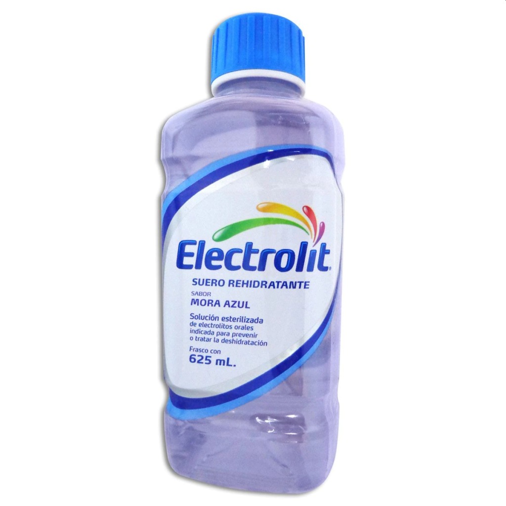 SUERO ELECTROLIT MORA 625ML.