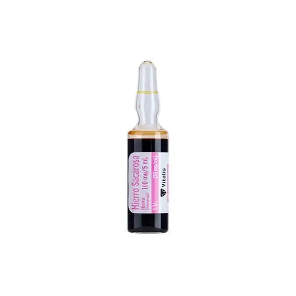 SACAR.FER.VITALIS 100MG/5ML.1AMP.