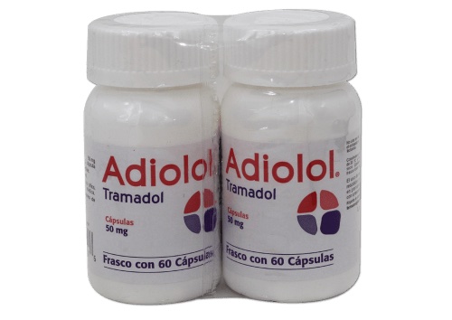 TRAMADOL ADIOLOL 100MG DUO 2/60CAP.
