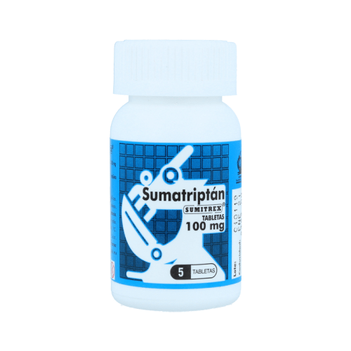 SUMATRIPTAN SUMITREX 100MG.5TAB.