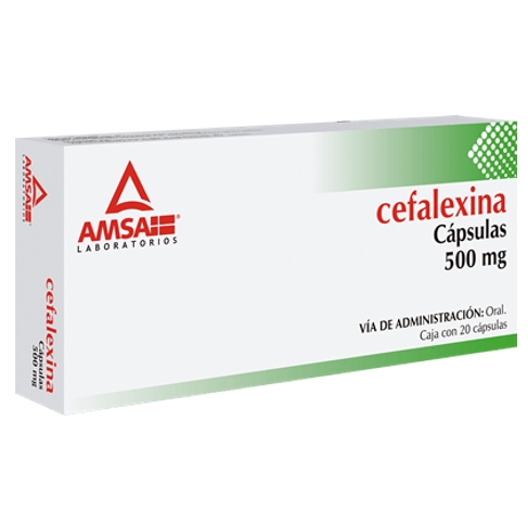 CEFALEXINA AMSA 500MG.20CAP.