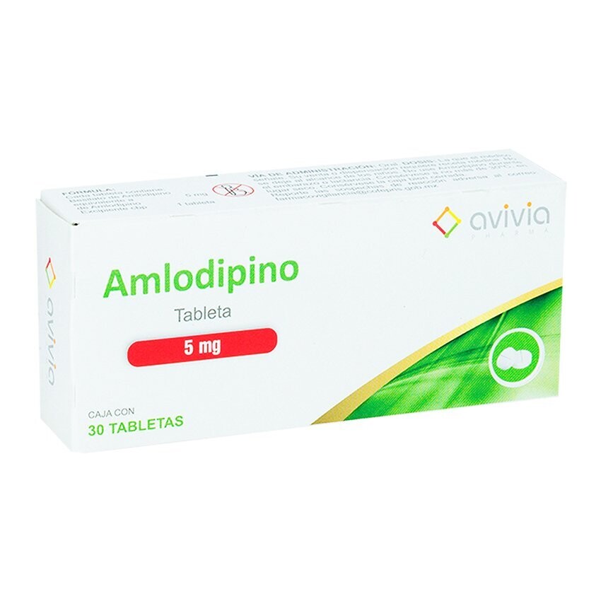 AMLODIPINO AVIVIA 5MG.30TAB.