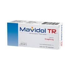 KETOR.TRAM.MAVIDOL TR 10/25MG.10CAP.