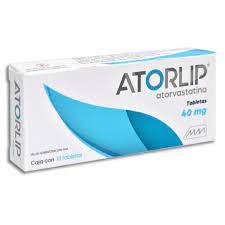 ATORVASTATINA ATORLIP 40MG.10TAB.